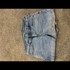 Blue  jean shorts